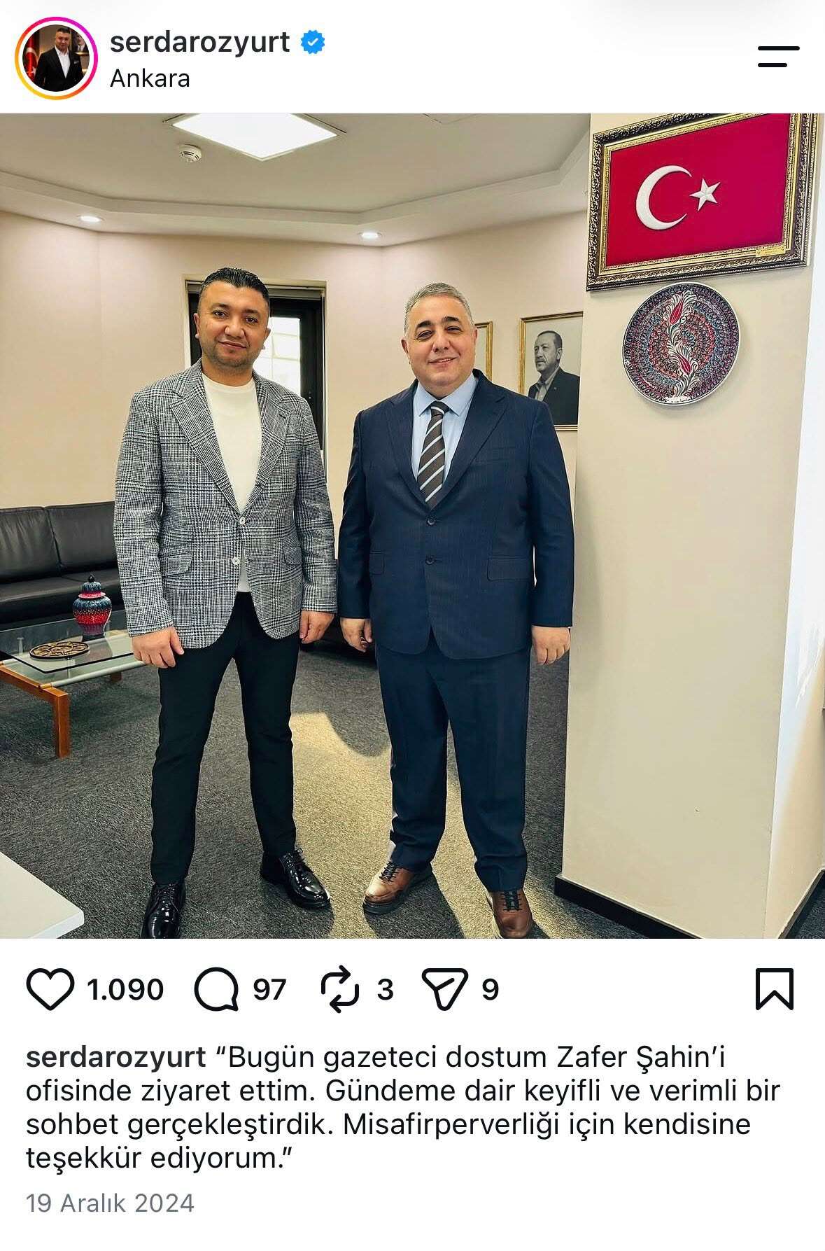 Böyle network ağız sulandırır! Serdar Özyurt kimlerle oturup kalkmış, kimler öven yazılar yazmış; sosyal medyada boşa aramayın! 4
